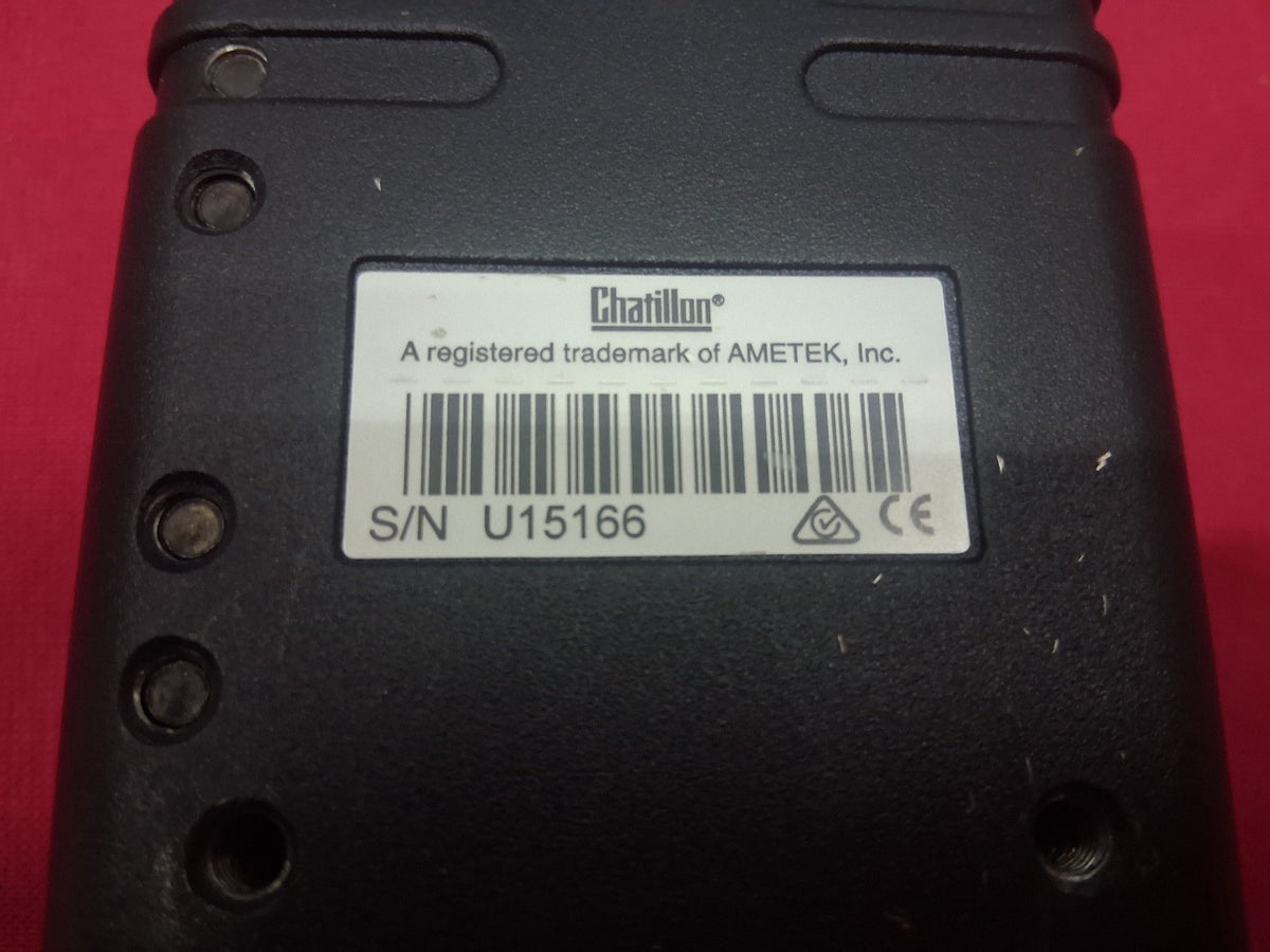 Chatillon DFS2-200 Digital Force Gauge 200 lb -/ 100 kg Load Cell DFSII AMTEK