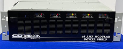 C&D TECHNOLOGIES 45 AMP MODULAR POWER SHELF AGM 45 111.3886.01 - PARTS/REPAIR