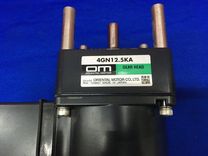 MOTORE ORIENTALE 4IK25GN-FCH MOTORE A INDUZIONE CON TESTA RIDUTTRICE 4GN12.5KA
