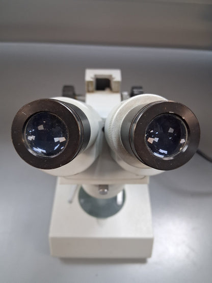 20X -40X STEREO MICROSCOPE WF10X DUAL TOP AND BOTTOM LIGHT