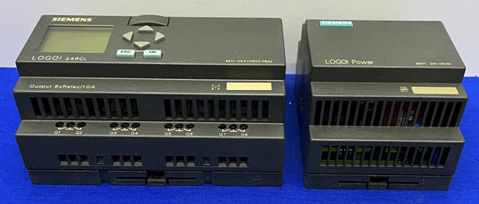 SIEMENS-LOGO 24RCL 6ED1 053-1HB00-0BA2 &amp; 6EP1331-1SH01
