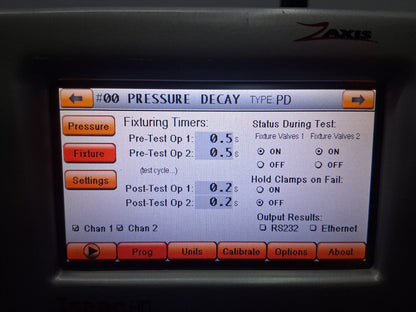 Issac / Zaxis Issac-HD-2PC MULTI FUNCTION LEAK TESTER  10 PSI MODULAR AIR LEAK
