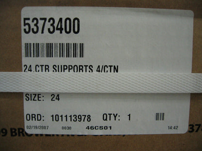 PENCO 5373400 SOPORTES CENTRALES RIVET-RITE DE 24" PARA ESTANTERÍA (1 CAJA - 4 POR CAJA)