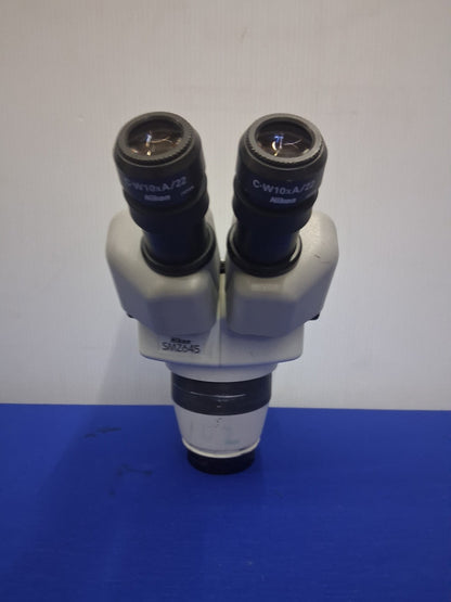 NIKON SMZ645 8-50X BINOCULAR STEREO ZOOM MICROSCOPE HEAD WITH 10X EYEPIECES