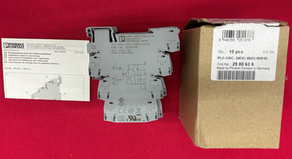 PHOENIX CONTACT PLC-OCS-24DC/48DC/500W SOLID STATE RELAY MODULE - 1 PKG QTY 10