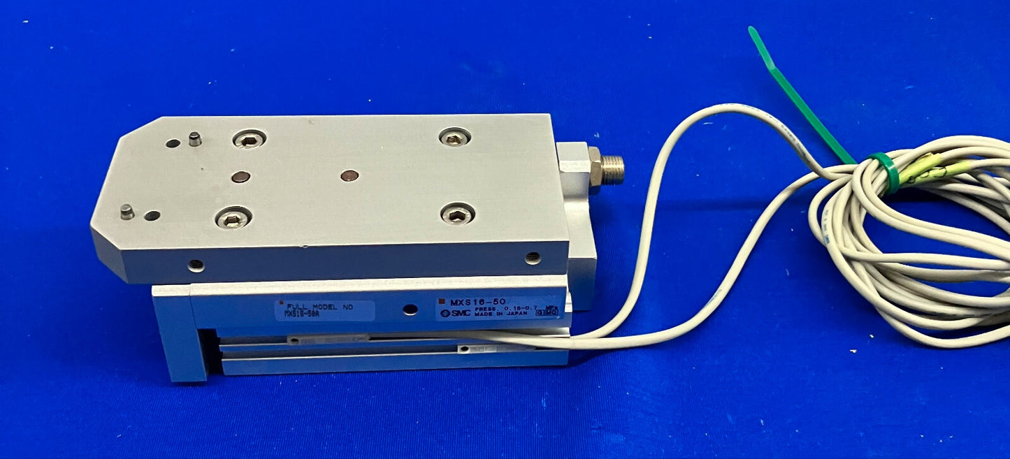 SMC MXS16-50 Tisch-Schlittenpresse
