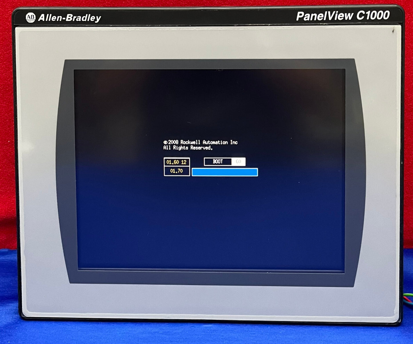 Allen Bradley PANELVIEW C1000 2711C-T10C SER B 10" FARB-TOUCHSCREEN-SCHNITTSTELLE