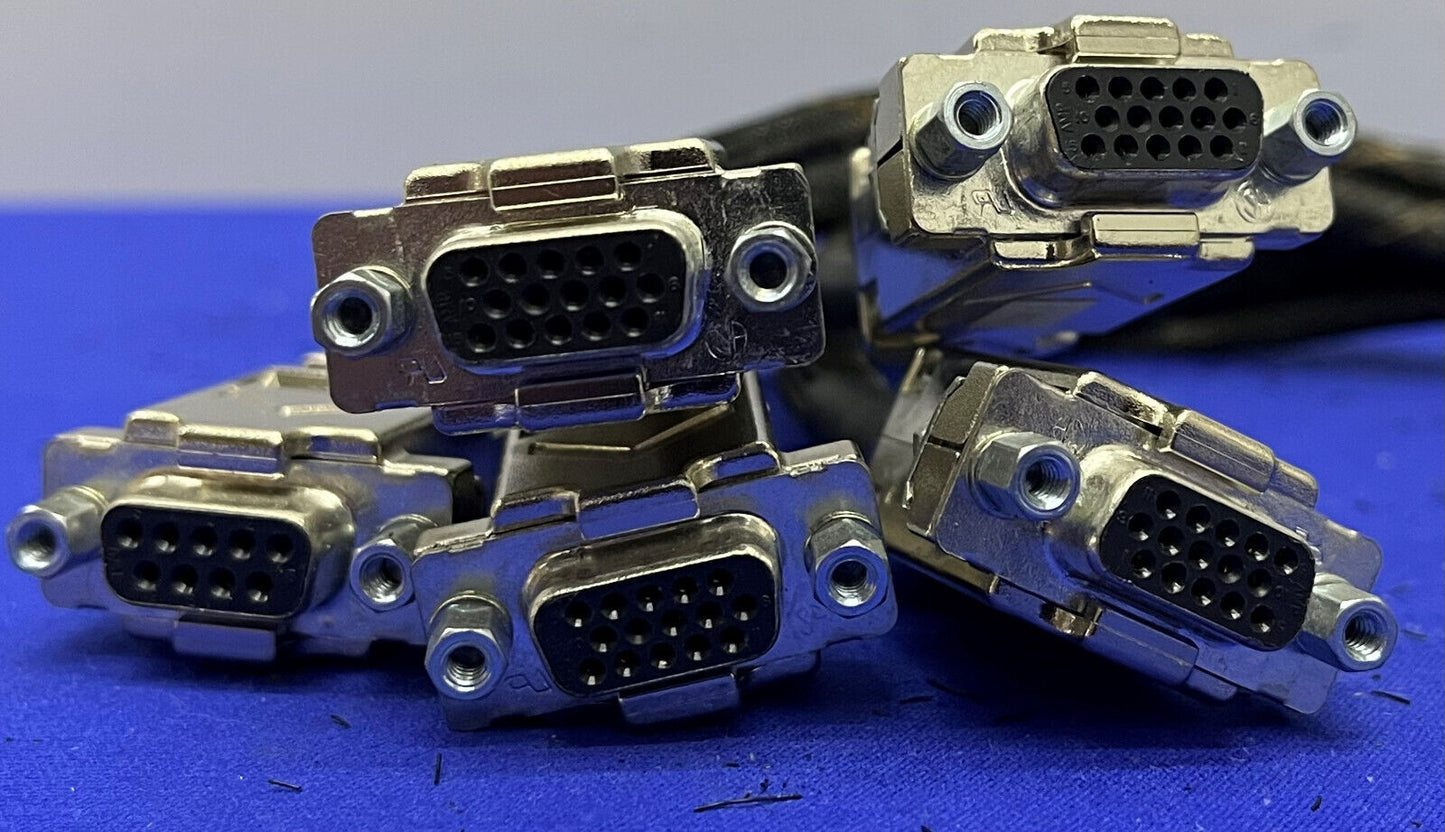 NORTHERN TECHNOLOGIES スプリッターケーブル 19-4606-4 REV. G 44ピン オス