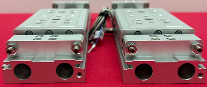 SMC MXW16-100B 2C1-83A LONG STROKE DOUBLE ACTING AIR LINEAR SLIDE - 1 LOT QTY 2