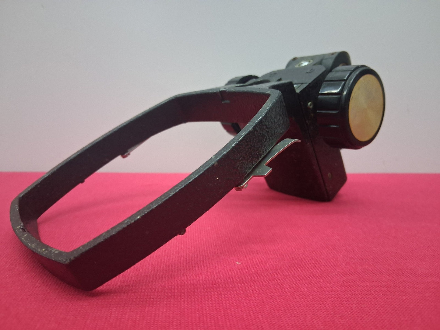 Bausch & Lomb E ARM FOR StereoZoom MICROSCOPE WITH MOUNT PIN. FOCUS MOUNT
