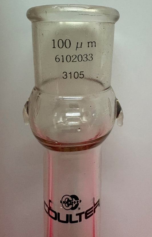 BECKMAN COULTER COUNTER APERTURE ORIFICE TUBE DIAMETER 100 u m PART NO. 6102033