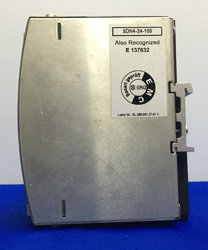 SOLA SDN 4-24-100 SDN4-24-100 ALIMENTATORE PER GUIDA DIN 115/230VAC 2.0/1.1A 50/60HZ