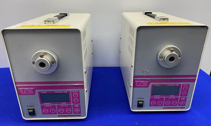 HAMAMATSU PHOTONICS KK LIGHTNINGCURE LC5 / L8333-01 SPOT LIGHT SOURCE 1 LOT OF 2
