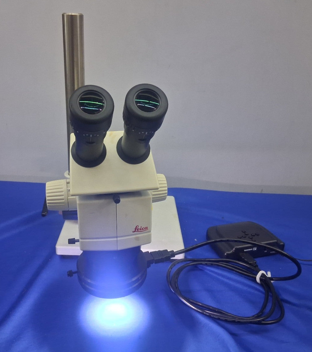 LEICA M80 STEREO ZOOM 7.5- 60X MAGNIFICATION BOOM STAND LED RING LIGHT ACHRO 1.0