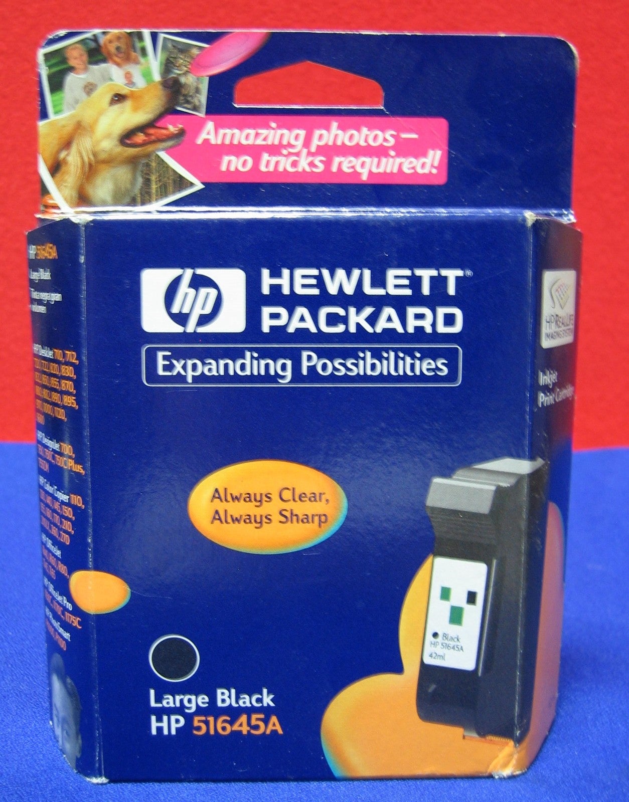 HP GROTE ZWARTE HP 51645A INKJET PRINTCARTRIDGE P1000,P1100 vele andere