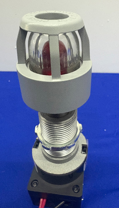 Allen Bradley 800H-QPTH2M SER D LED PILOT LIGHT HAZ LOC PUSH BUTTON & 800TC-N374