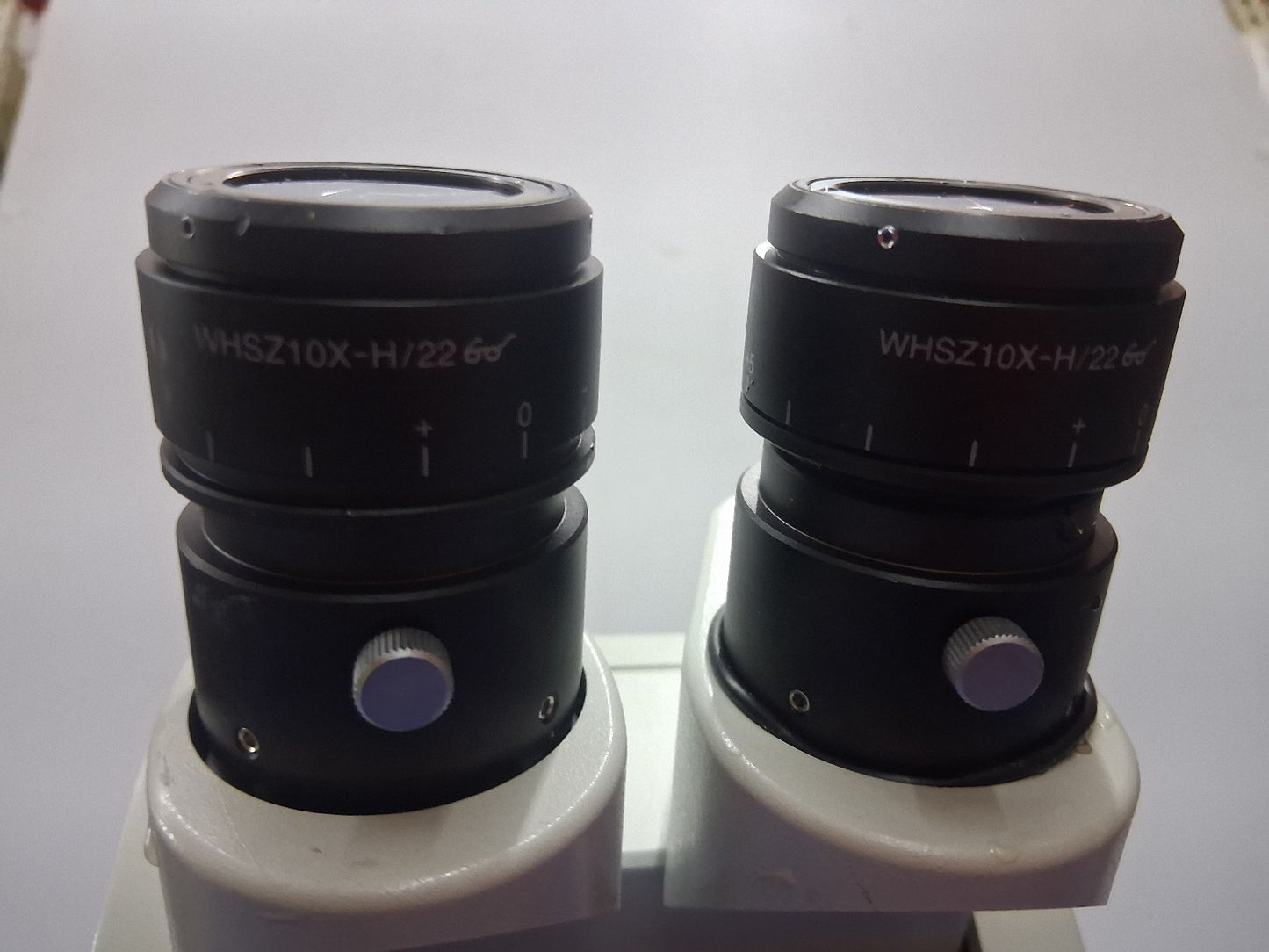 OLYMPUS SZX7 8-56 X SZX-TB1 TILTING ERGONOMIC BINOCULAR MICROSCOPE DF PL 0.75X-4