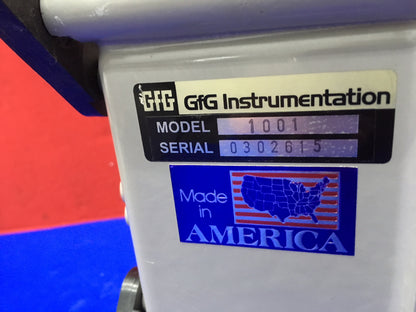GFG INSTRUMENTATION / DYNAMATION DYNAGARD AUTOCAL SÉRIE 1001 MONITEUR DE CONDUITE D'AIR