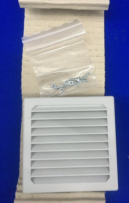 HOFFMAN SG0400404 IP54 4" EXHAUST GRILLE / GRILL KIT 7035