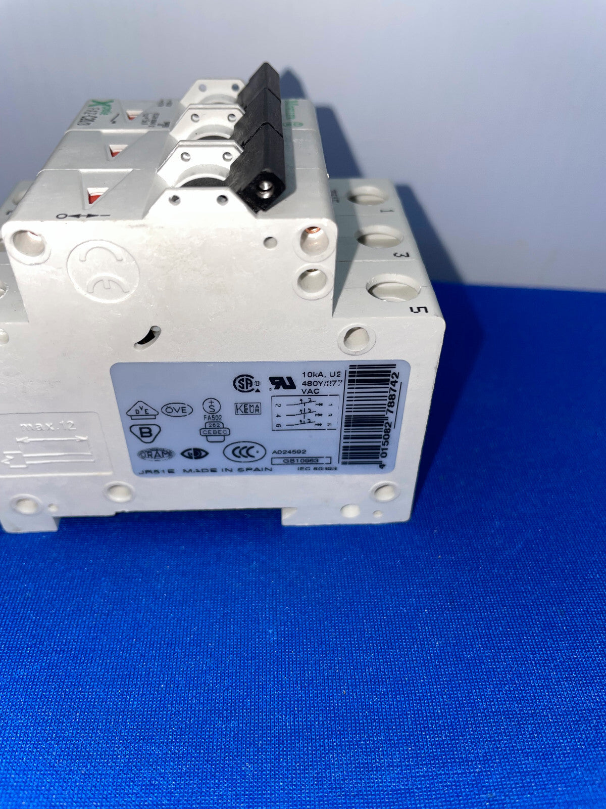 MOELLER, FAZ-C20/3, X POLE MINI CIRCUIT BREAKER