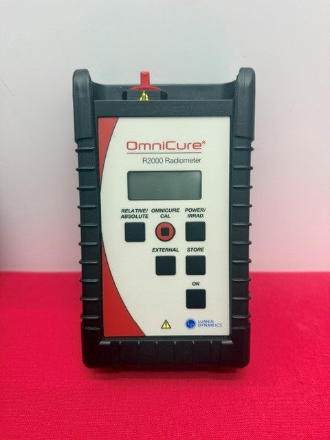 OmniCure R2000 Radiometer with 8mm, 5mm, and 3mm Adapters