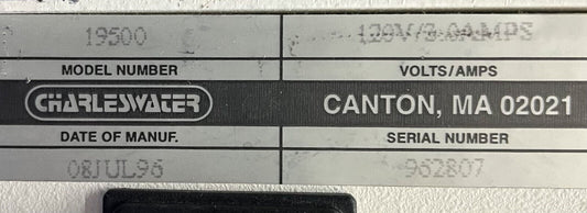 BOMBA DE IONES DE AJUSTE AUTOMÁTICO CHARLESWATER 19500 VENTILADOR DE AIRE IONIZANTE ANTIESTÁTICO
