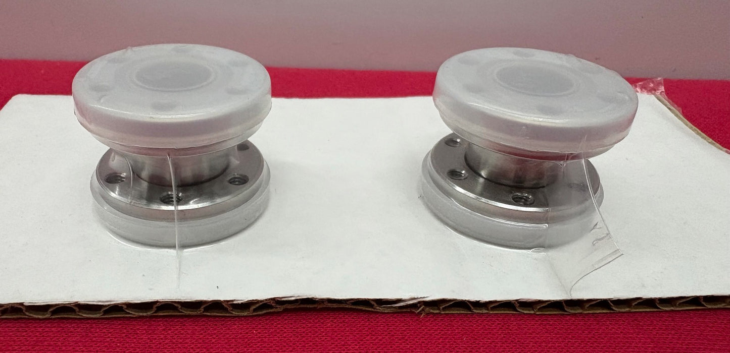 LESKER FN-C1221010 FLANGE - 1 CARDBOARD PLATFORM WITH QTY 2 FLANGES