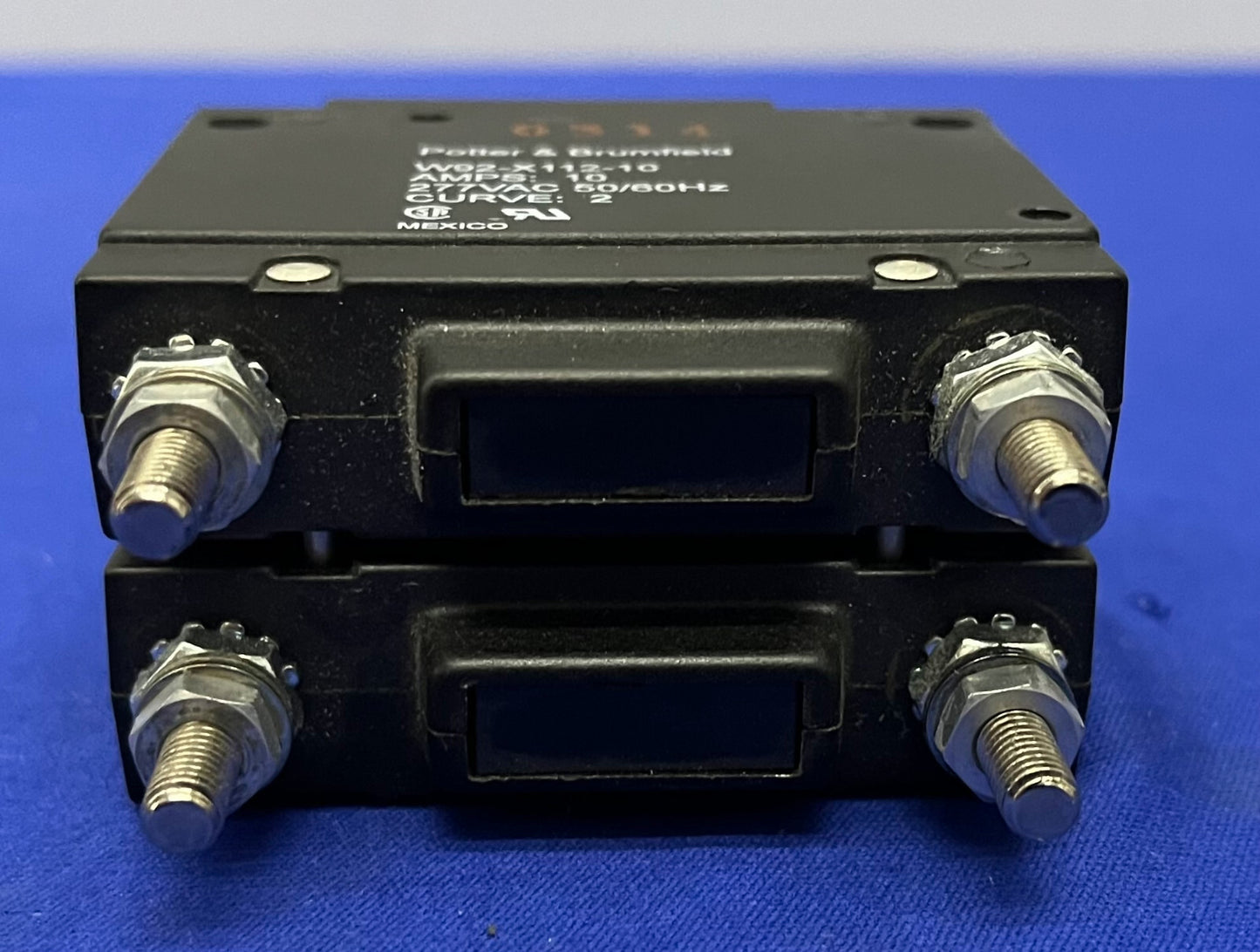 POTTER &amp; BRUMFIELD W92-X112-10 INTERRUTTORE AUTOMATICO AMPERE 10 277VAC 50/60HZ 