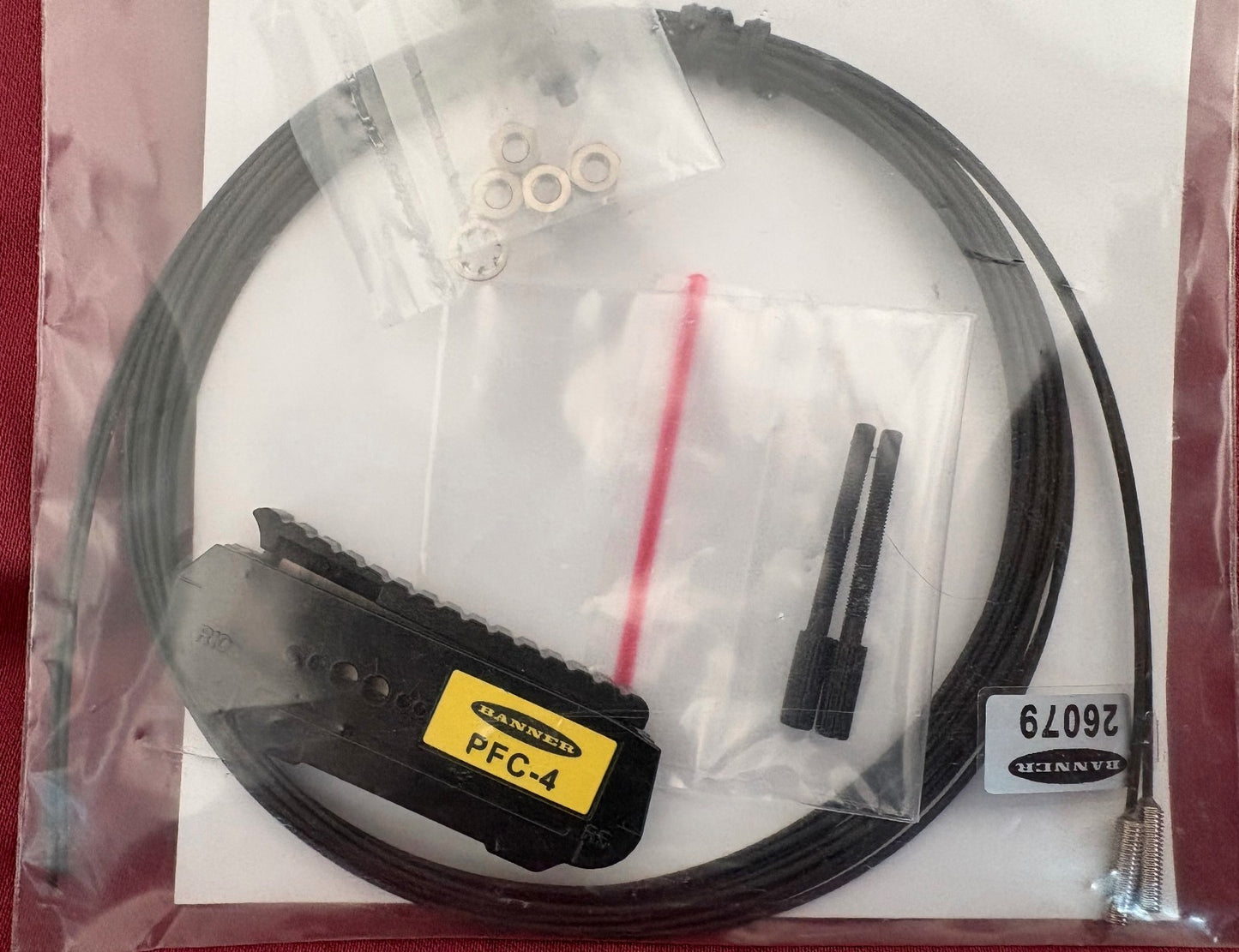 BANNER PIT26U 26079 PLASTIC FIBER OPTIC CABLE