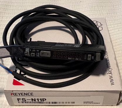 KEYENCE FS-N11P FiBER OPTIC SENSOR - MISSING INSTRUCTION MANUAL