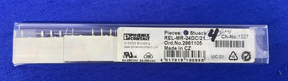PHOENIX CONTACT REL-MR-24DC/21 29611051 RELAY GEN PURPOSE - 1 PKG QTY 4