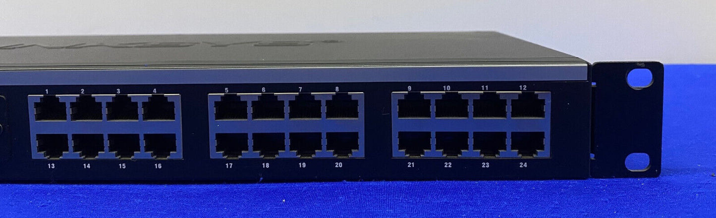CISCO SYSTEMS / LINKSYS ® EF3124 VER. 2 24-POORTS 10/100 ETHERNET-SWITCH
