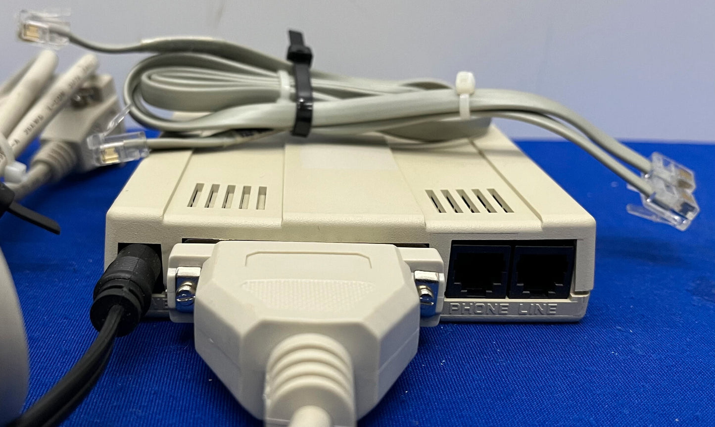 MULTI TECH SYSTEMS MT5634ZBA マルチモデム ZBA ケーブルと電源コード付き