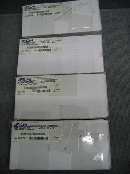 ACMI REF 008260-901 OM-4 THERMODRUCKERPAPIER LOT 12207E