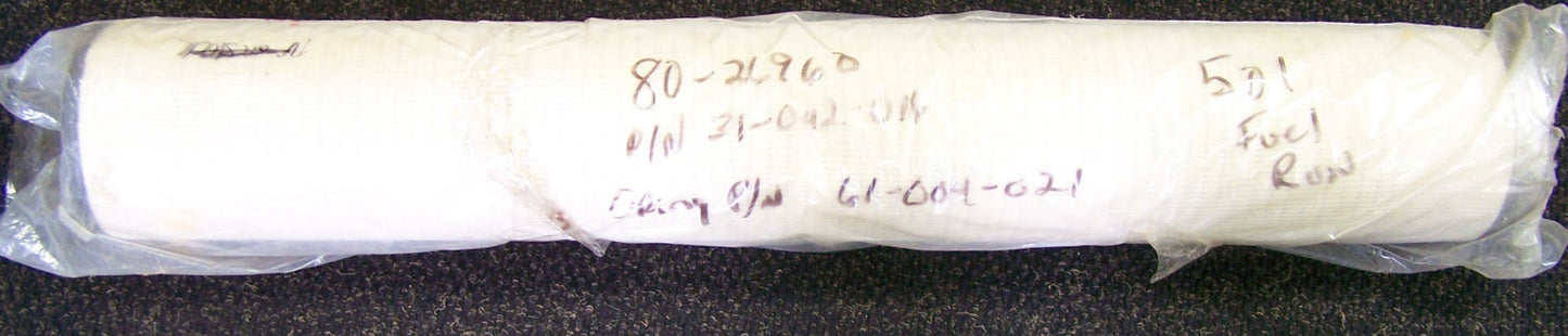 PEERLESS MFG CO. 31-042-006 FILTRE À CARBURANT MPI COMPREND UNE EXTRÉMITÉ MÉTALLIQUE 51/2" OD 36" L