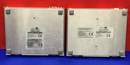 Lote de 2 EXTENSORES AdderLink XLSliver CAT 5 ALSTX 5 V CC