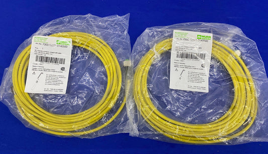 MURR ELEKTRONIK 7000-12221-0140500 M12 VROUWELIJKE CONNECTOR RECHT - LOT VAN 2
