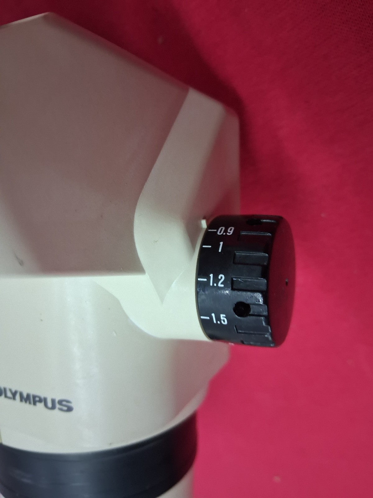 OLYMPUS SZ3060 9-40 X STEREO ZOOM MICROSCOPE HEAD WITH 10X EYEPIECES