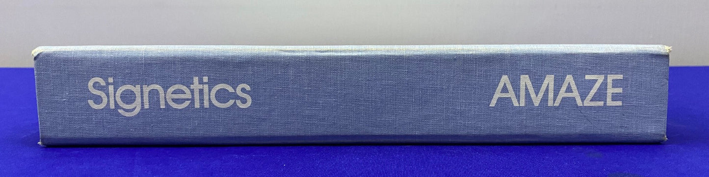 SIGNETICS  AMAZE REV C DESIGN SOFTWARE PC/DOS USERS MANUAL