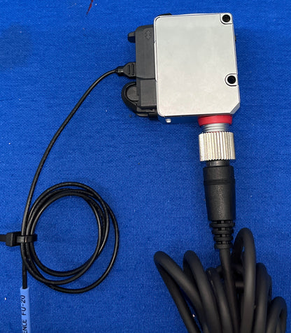 KEYENCE IO-LINK LASER SENSOR LR-WF10C LR-W SERIE &amp; FU-20 SENSOR OP-75721 KABEL