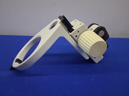 LEICA 10445945 STEREO MICROSCOPE FOCUS MOUNT POD HOLDER MICROSCOPE HOLDER  76MM