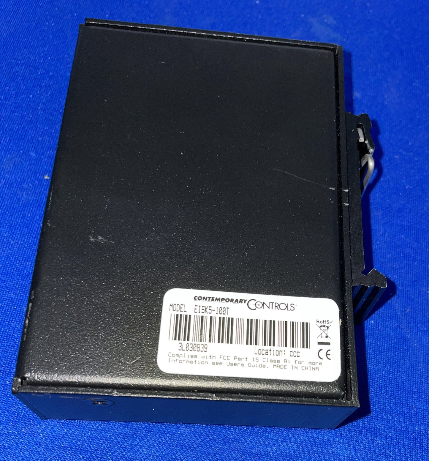 CONTROLES CONTEMPORÁNEOS EISK5-100T CONMUTADOR ETHERNET DE 5 PUERTOS SKORPION-5