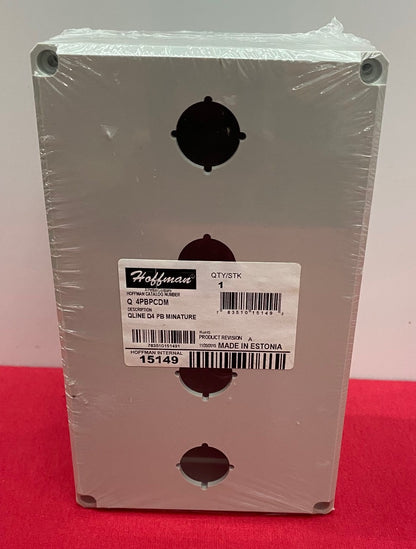 HOFFMAN Q4PBPCDM 15149 MINATURE CONTROL STATION ENCLOSURE