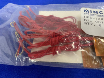 1 パック 6 個入り MINCO HK5410R10.1L12EU (-) D/C 0619、ポリイミド サーモフォイル ™ ヒーター