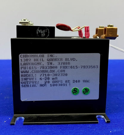 Chromalox 7710-302320 con relè a stato solido 4115-20250 e driver relè 0135-20106