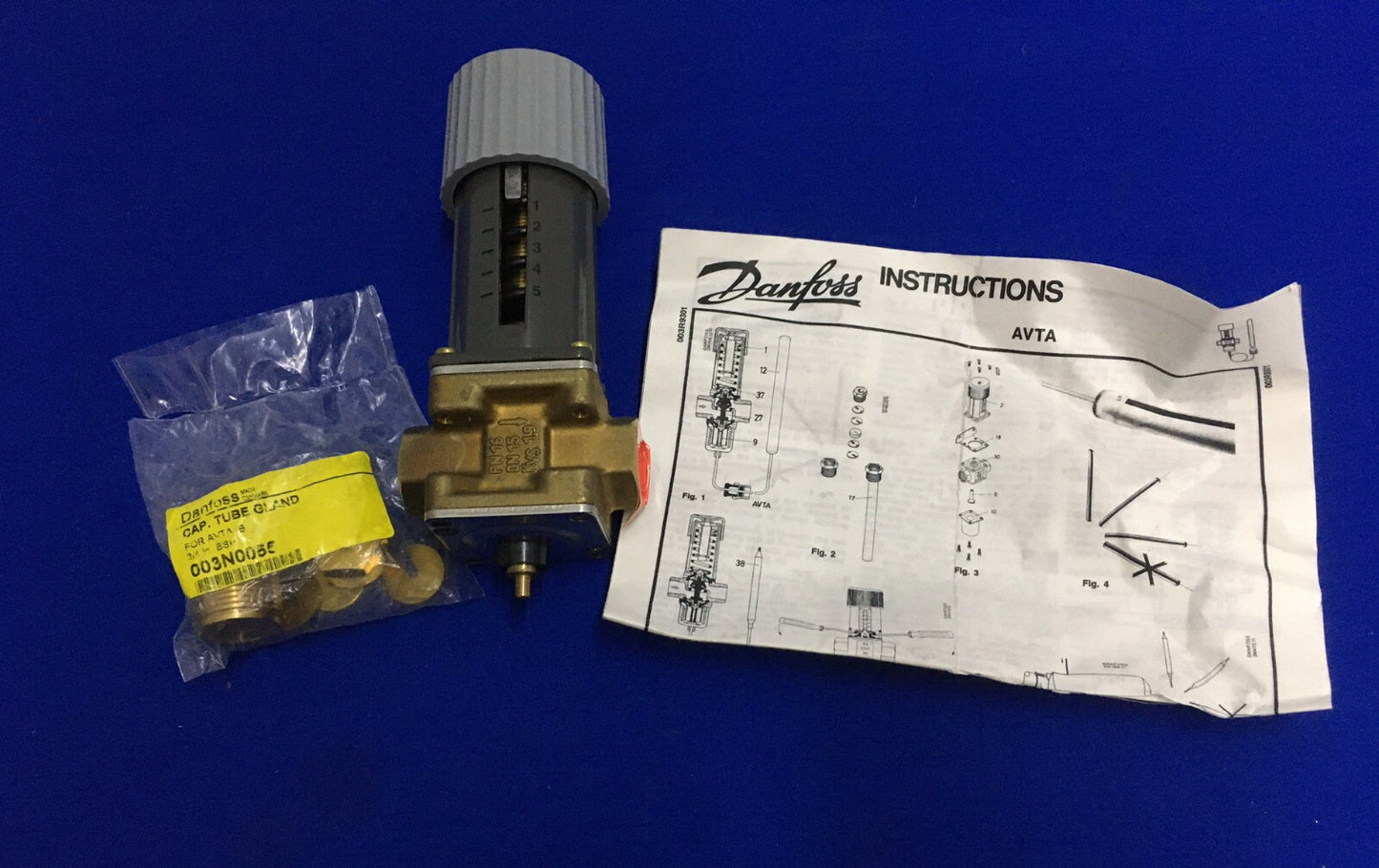 DANFOSS AVTA マウント調節バルブ コイルなし/未テスト