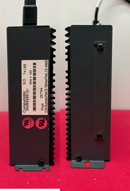PARKER HANN COMPUMOTOR ZETA4 MICROSTEPPING DRIVE - FOR PARTS/REPAIR