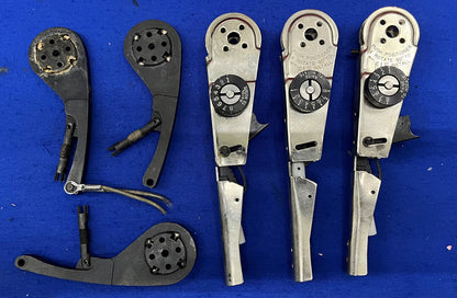 VOOR ONDERDELEN/REPARATIE Astro Tool Pneumatische Verstelbare Krimptang 621100SS 8-Staps