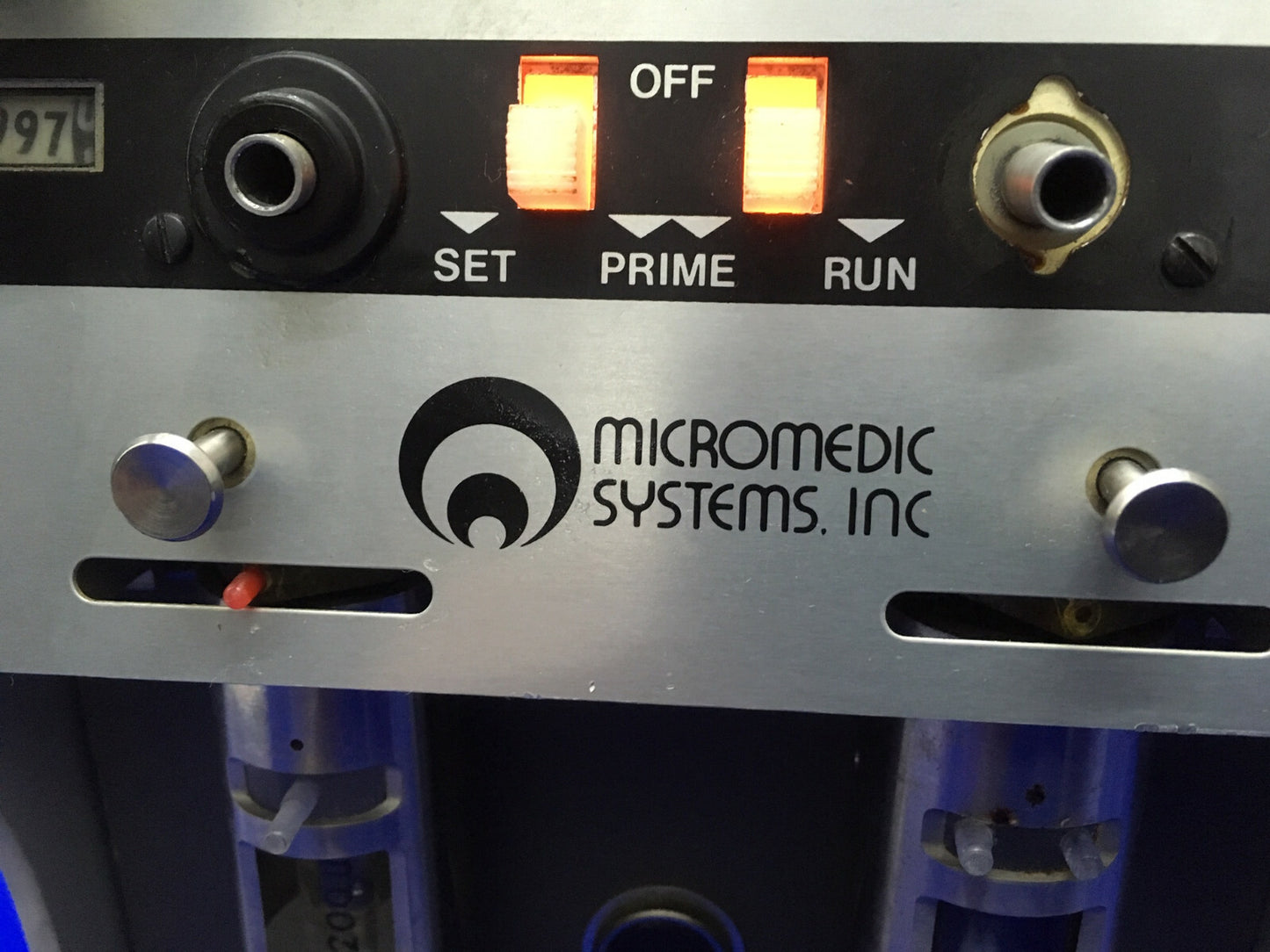 VOOR ONDERDELEN OF REPARATIE MICROMEDIC SYSTEMS 25000 AUTOMATISCHE PIPET DUBBELE POMP