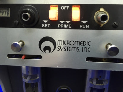 VOOR ONDERDELEN OF REPARATIE MICROMEDIC SYSTEMS 25000 AUTOMATISCHE PIPET DUBBELE POMP